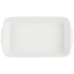 LA PORCELLANA BIANCA Auflaufform ANGHIARI 26 x 15 cm Porzellan weiß