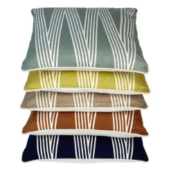 LAMBERT Dekokissen NIZZA 50 x 50 cm natur/weiß