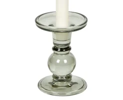LAMBERT Kerzenständer ANDRATX 13 cm rauchgrau