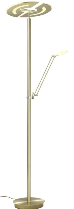 LED Deckenfluter MEMPHIS messingfarbig