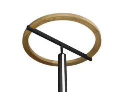 LED Stehlampe NELLA Holz /schwarz