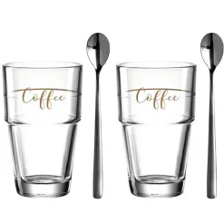 LEONARDO Becher-Set SOLO COFFEE 4-teilig