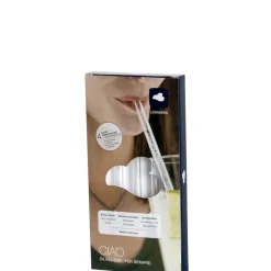 LEONARDO Glastrinkhalme 5-teilig klar