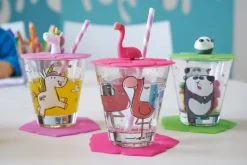 LEONARDO Kinder Trinkset BAMBINI FLAMINGO 3-teilig