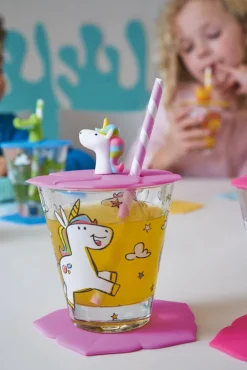 LEONARDO Kindergeschirr Deckel BAMBINI EINHORN