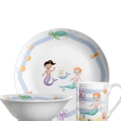 LEONARDO Kindergeschirrset BAMBINI AVVENTURA Meer 3-teilig