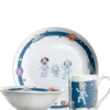 LEONARDO Kindergeschirrset BAMBINI AVVENTURA Weltall 3-teilig