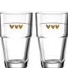 LEONARDO Latte Macchiato Glas SOLO 2er Set