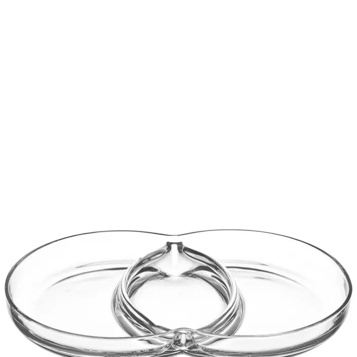 LEONARDO Schale SEZIONE 27.1 x 3.5 x 18.5 cm Glas transparent