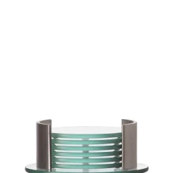 LEONARDO Untersetzer rund 7-teilig Ø 14 cm SPIRITS Glas