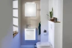 LEONARDO Waschplatz Schneeweiß/ Optiwhite