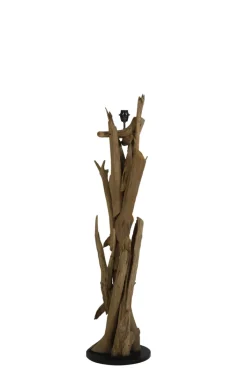 light & living Retrofit Stehlampe VIDIN 133 cm Teak