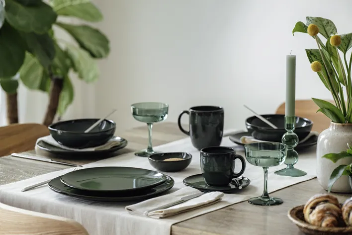 Like Kaffeetasse FLEUR vert 160ml