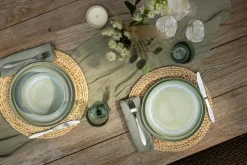 like. Speiseteller PERLEMOR ALGA grün