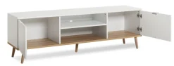 Lowboard GÖTEBORG 160 x 50 cm weiß