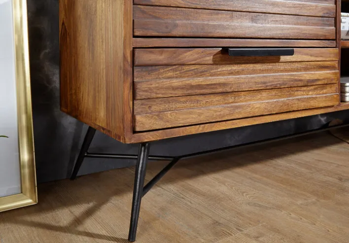 Lowboard NISHAN 160 x 54 cm braun