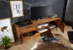 Lowboard NISHAN 160 x 54 cm braun