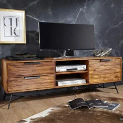 Lowboard NISHAN 160 x 54 cm braun