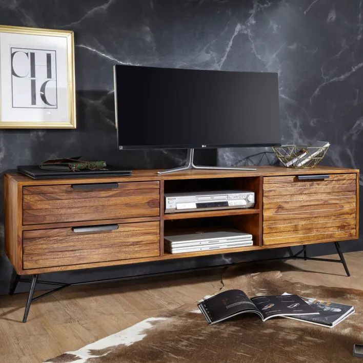 Lowboard NISHAN 160 x 54 cm braun