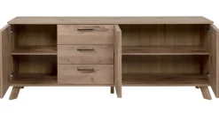 Lowboard WELLINGTON 175 x 67,8 cm Schwedeneiche