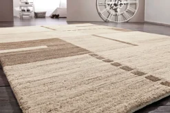 LUXOR living Nepalteppich PUNTUR 200 x 300 cm beige/braun