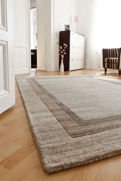 LUXOR living Schurwollteppich KUMARI 250 x 300 cm beige