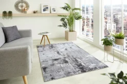 LUXOR-living Outdoorteppich LAGO 200 x 290 cm anthrazit/grau