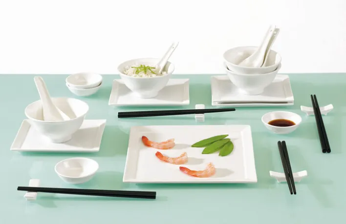 MAXWELL & WILLIAMS Ablage Essstäbchen EAST MEETS WEST weiß