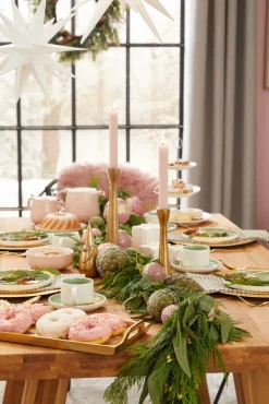 MAXWELL & WILLIAMS Round Etagere DIAMONDS 27 cm Hartporzellan weiß