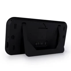 Mebus Digitaluhr Kunststoff 42 x 3 x 20 cm Schwarz