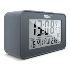 Mebus Funkwecker anthrazit