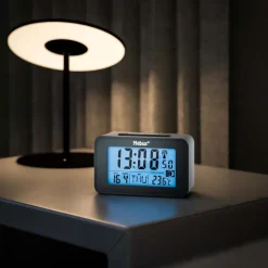 Mebus Funkwecker anthrazit