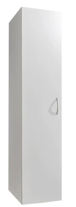 Mehrzweckschrank Multiraumkonzept 45 x 185 x 40 cm weiß