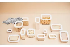 MEPAL Vorratsdosen-Set MODULA 7-teilig weiß