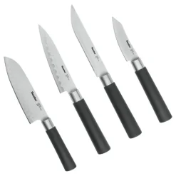 metaltex Messer Set ASIA 4-teilig Edelstahl
