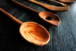 metaltex Pfannenwender OLIVO LINE 33,5 cm Olivenholz braun