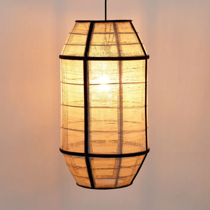 MICA DECORATIONS Pendelleuchte PELLA offwhite