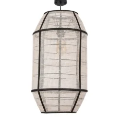 MICA DECORATIONS Pendelleuchte PELLA offwhite