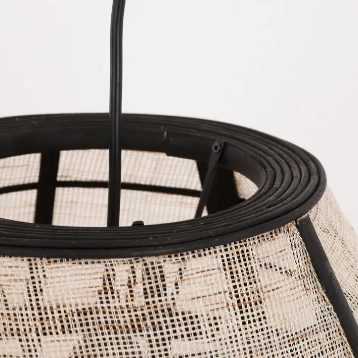 MICA DECORATIONS Pendelleuchte PELLA offwhite