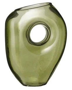 MICA DECORATIONS Vase JAY 22 cm grün