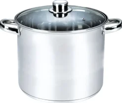 MICHELINO Großraumtopf 14 Liter Edelstahl