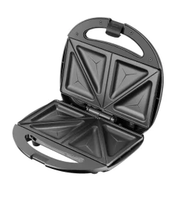 MICHELINO Sandwichmaker schwarz/ silberfarbig