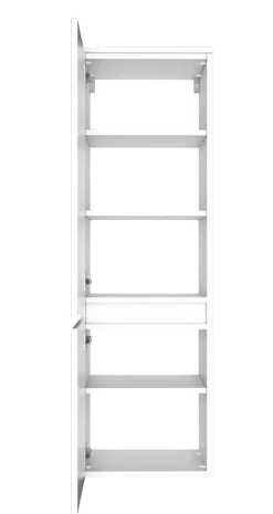 Midischrank BAABE 40 x 130 cm Weiß matt