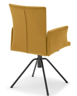 Musterring Armlehnstuhl HELMOND MOOVER gelb/ schwarz
