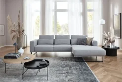 Musterring Ecksofa JustB! R light grey