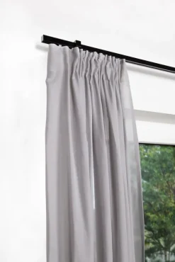 my deco Innenlauf-Komplettgarnitur SQUARE 240 cm schwarz