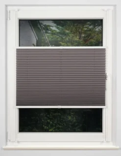 my deco Plissee 80 x 210 cm grau