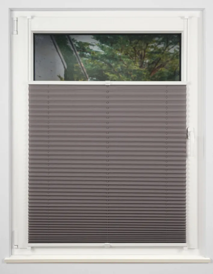 my deco Plissee 90 x 210 cm grau