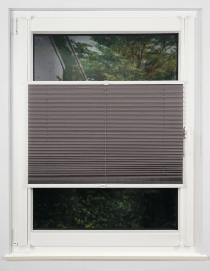 my deco Plissee 90 x 210 cm grau