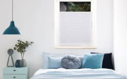 my deco Plissee 100 x 130 cm weiß